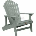Highwood Usa highwood® Hamilton Folding Adirondack Chair, King Size - Coastal Teak AD-KING1-CGE